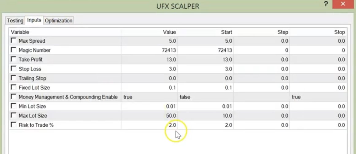 Ultra Fast Xscalper剥头皮外汇EA下载。